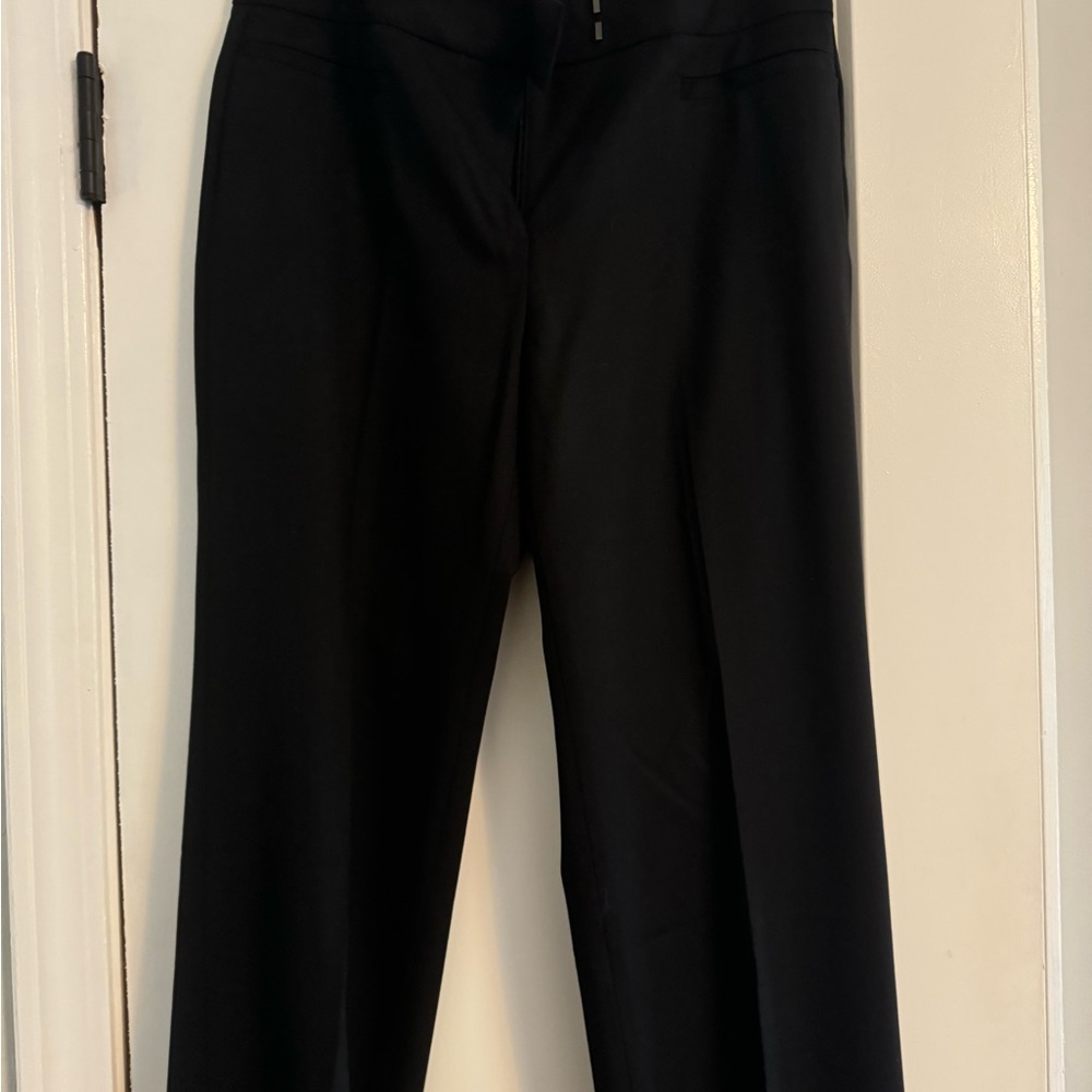 Lafayette 148 New York Black Wide Leg Pants